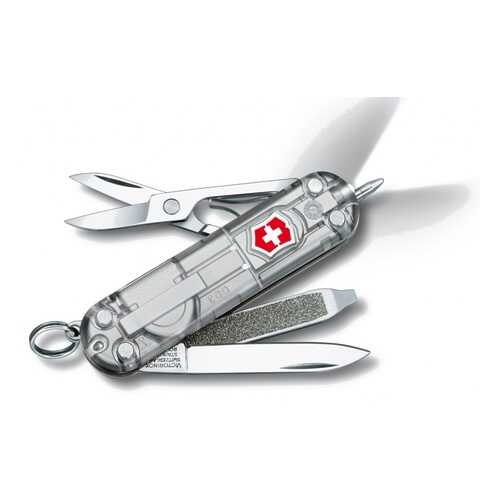 Мультитул Victorinox Signature Lite Silvertech 0.6226.T7 58 мм серебристый, 7 функций в Спортмастер