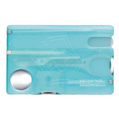 Мультитул Victorinox SwissCard Nailcare 0.7240.T21 82 мм голубой, 13 функций в Спортмастер