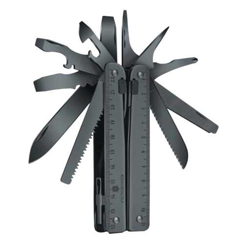 Мультитул Victorinox SwissTool 3.0323.3CN 115 мм черный, 29 функций в Спортмастер