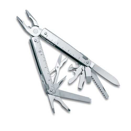 Мультитул Victorinox X 3.0327.N 115 мм серебристый, 27 функций в Спортмастер