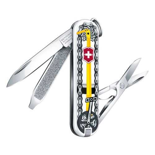 Нож брелок VICTORINOX 0.6223.L2001 Bike Ride - Велосипедная прогулка в Спортмастер
