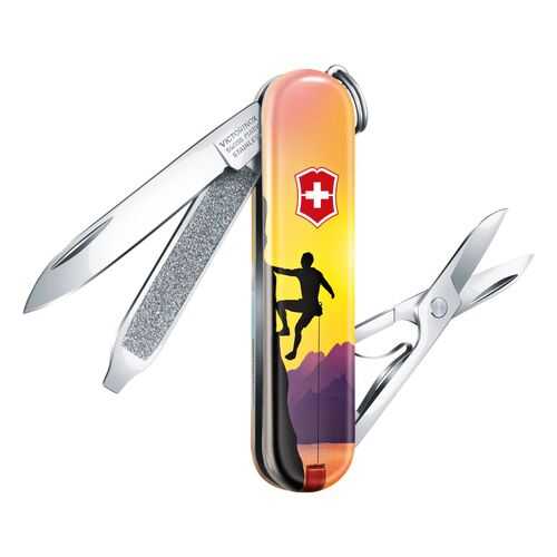 Нож брелок VICTORINOX 0.6223.L2004 Climb High - Восхождение в горы в Спортмастер