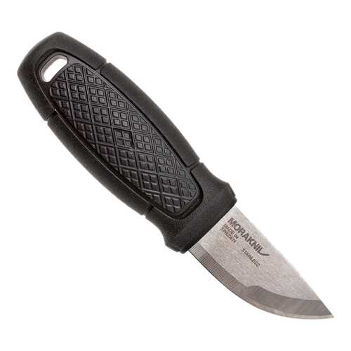 Нож Morakniv Eldris Black (нержавеющая сталь, лезвие 56/2,0 мм) (12647) в Спортмастер