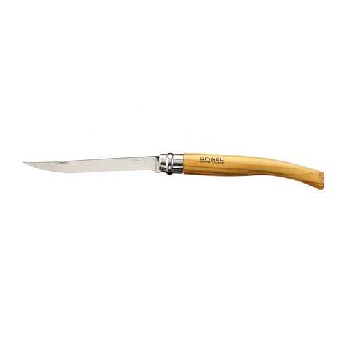 Нож складной филейный Opinel №12 VRI Folding Slim Olivewood в Спортмастер