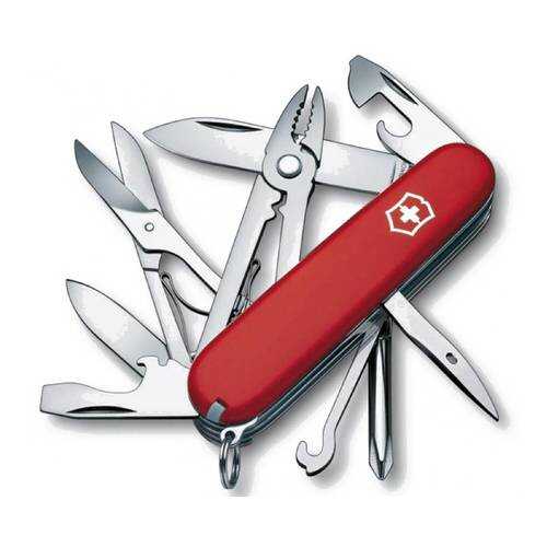 Нож складной Victorinox Deluxe Tinker 1.4723 красный 17 функций в Спортмастер