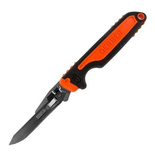 Туристический нож Gerber Vital Fixed черный/оранжевый в Спортмастер