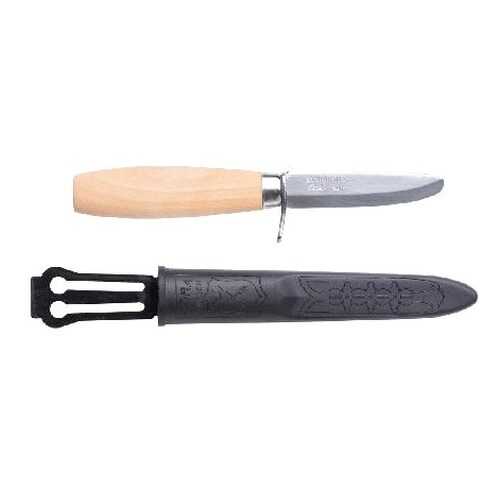 Туристический нож Morakniv Rookie 12991 коричневый в Спортмастер