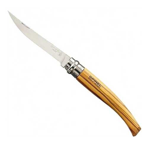 Туристический нож Opinel 001144 №8 Slim Line Olive Tree в Спортмастер