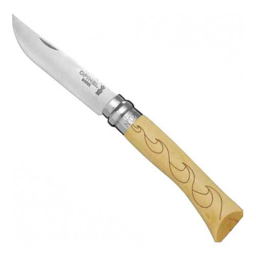 Туристический нож Opinel 001552 №7 Tradition Nature Waves в Спортмастер