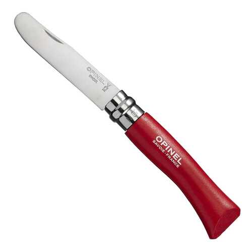 Туристический нож Opinel 001970 №7 Tradition My First Opinel Red в Спортмастер