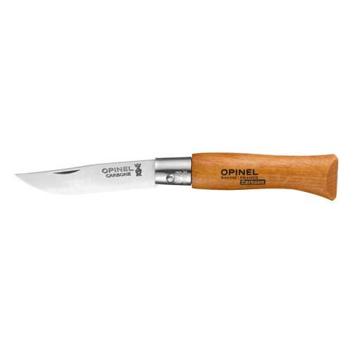 Туристический нож Opinel 111040 №4 Tradition Carbon в Спортмастер
