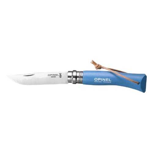 Туристический нож Opinel №7 Trekking 002206 голубой в Спортмастер