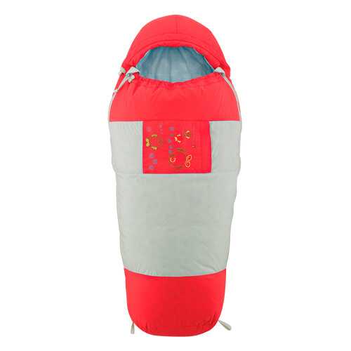 Детский спальный мешок унисекс KIDS BAG V2 1556A-8206 КРАСНЫЙ / СЕРЫЙ в Спортмастер