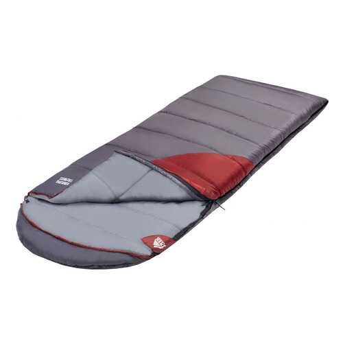 Спальный мешок Trek Planet Dreamer Comfort красно-серый, правый в Спортмастер