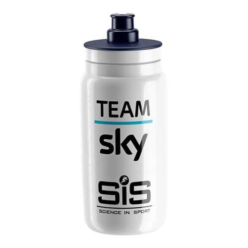 Фляга пластиковая белая, Elite Fly White (TEAM SKY) 550 м, SIS Science in Sport в Спортмастер