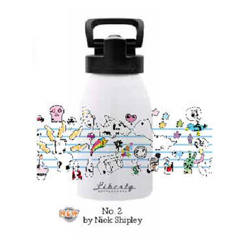 Liberty фляга Kids No.2 by Nick Shipley / 473 мл. / белая / коробка / Liberty в Спортмастер