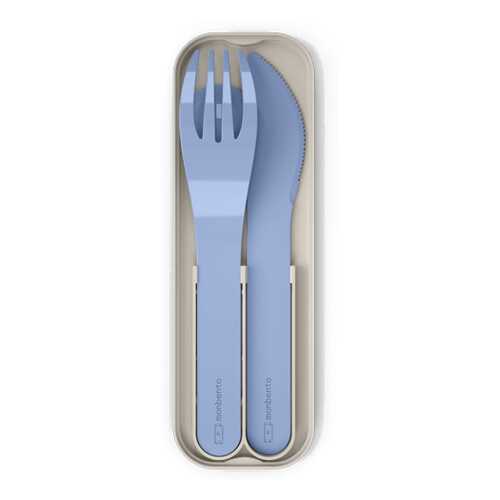 Набор из 3 столовых приборов в футляре Monbento MB Pocket Color Blue Infinity в Спортмастер