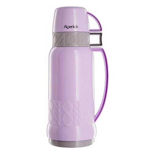 Термос ALPENKOK AK-10003S/1 со стеклянной колбой лавандовый Alpenkok 1,0л (12) в Спортмастер