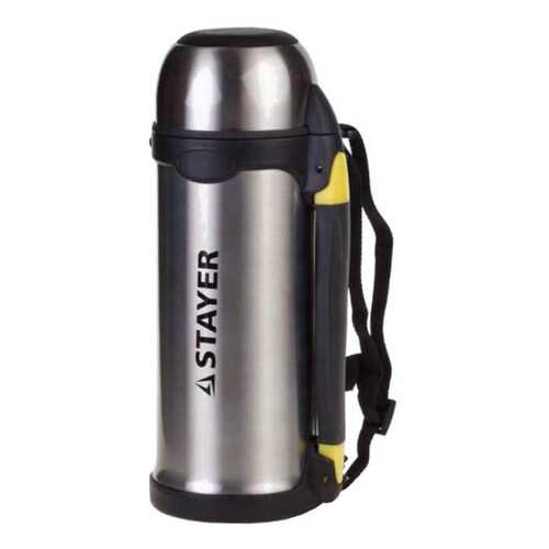 Термос Stayer Comfort 48110-1000 1 л серебристый/черный в Спортмастер