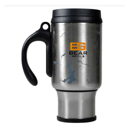 Туристическая кружка Gerber The Ultimate Mug серебристая 400 мл в Спортмастер