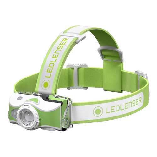 Фонарь налобный LED Lenser MH7 - Зелено-Белый (500991) в Спортмастер