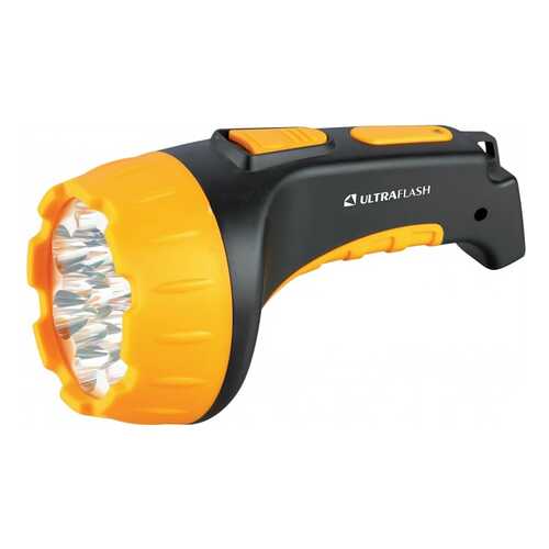 Туристический фонарь Camelion Ultraflash Akku Profi LED3815 желтый/черный, 2 режима в Спортмастер