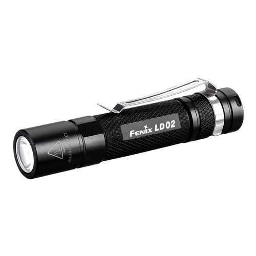 Туристический фонарь Fenix LD02 76 черный, 3 режима в Спортмастер