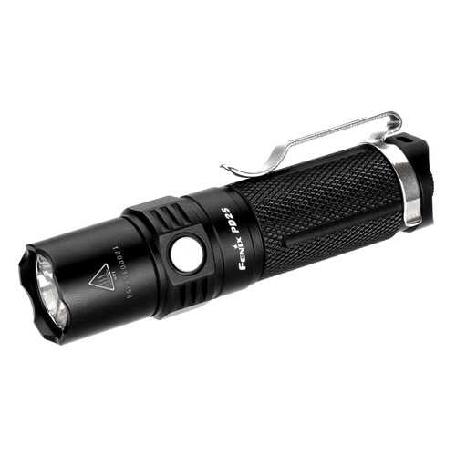 Туристический фонарь Fenix PD25 черный, 5 режимов в Спортмастер