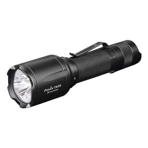 Туристический фонарь Fenix TK25 IR черный, 8 режимов в Спортмастер