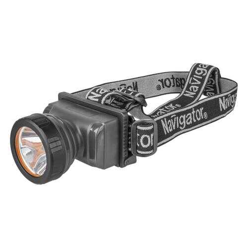 Туристический фонарь Navigator 61 284 NPT-H10-ACCU, черный, 2 режима в Спортмастер