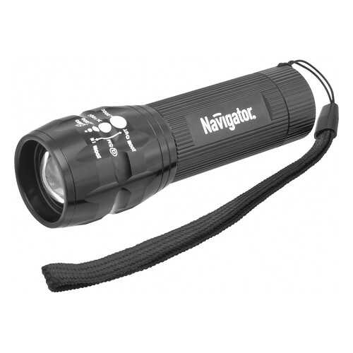 Туристический фонарь Navigator NPT-CM03-3AAA черный, 3 режима в Спортмастер