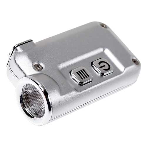 Туристический фонарь Nitecore TINI Cree XP-G2 S3 Silver, 4 режима в Спортмастер