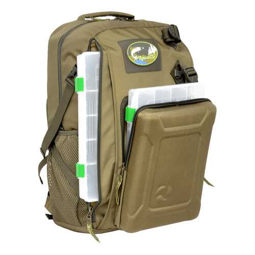 Рюкзак рыболовный с коробками Fisher Box Aquatic РК-02Х (Хаки) в Спортмастер