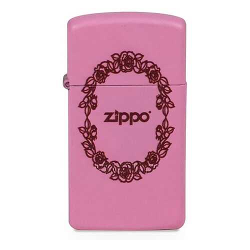 Зажигалка Zippo №1638 Rose Border Pink Matte в Спортмастер