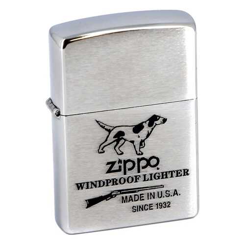 Зажигалка Zippo №200 Hunting Tools Brushed Chrome в Спортмастер