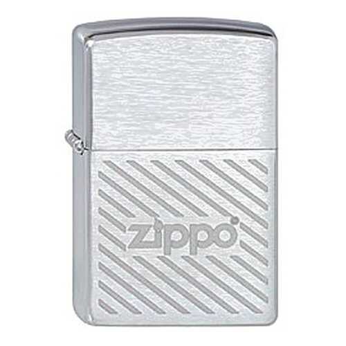 Зажигалка Zippo 200 Zippo Stripes Brushed Chrome в Спортмастер