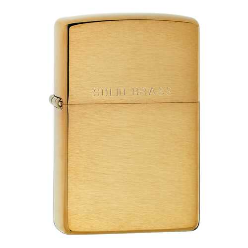 Зажигалка Zippo №204 Brushed Chrome в Спортмастер