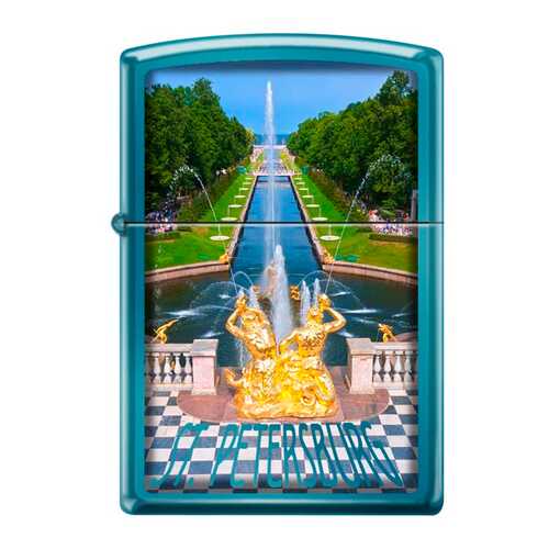 Зажигалка Zippo 20446 Petrodvorets Sapphire в Спортмастер