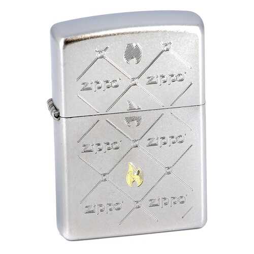 Зажигалка Zippo №205 Zippos Satin Chrome в Спортмастер