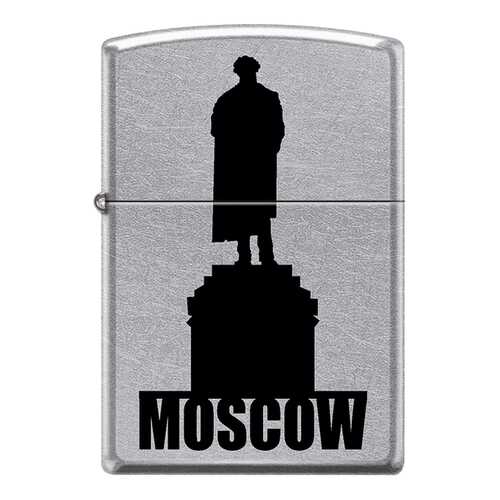 Зажигалка Zippo 207 Moscow Silhouette Street Chrome в Спортмастер