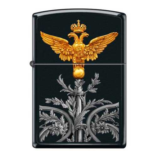 Зажигалка Zippo 218 Russian Coat Of Arms Black Matte в Спортмастер