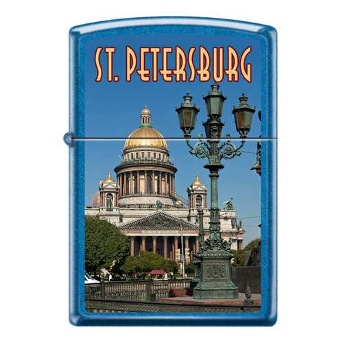 Зажигалка Zippo 24544 ST Issacs Cerulean в Спортмастер