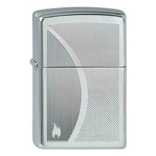 Зажигалка Zippo №250 Shadow Gradiant High Polish Chrome в Спортмастер