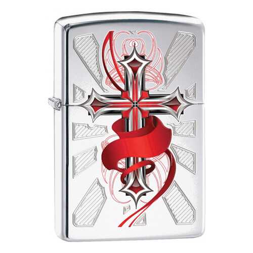 Зажигалка Zippo Cross Polish Chrome в Спортмастер