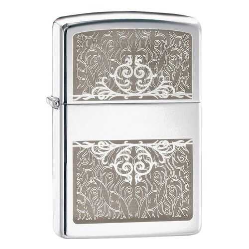 Зажигалка Zippo Filigree Initial High Polish Chrome в Спортмастер