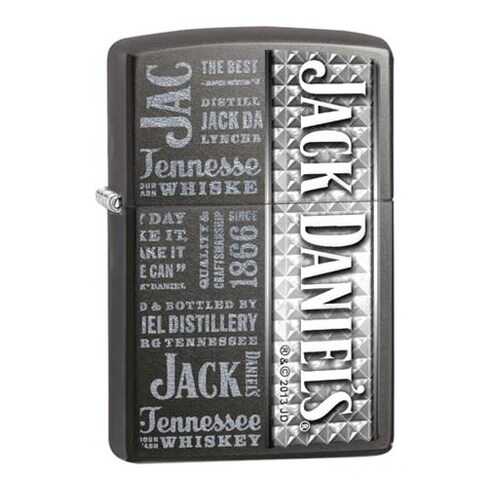 Зажигалка Zippo Jack Daniel's 28577 Black Ice в Спортмастер