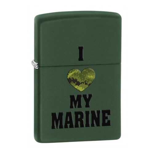 Зажигалка Zippo Marines 28338 Green Matte в Спортмастер