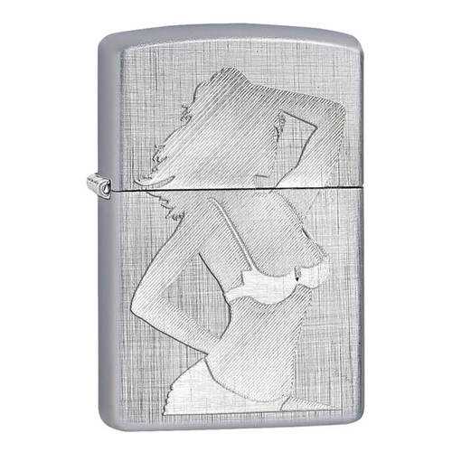 Зажигалка Zippo Sexy Girl Silhouette Street Chrome в Спортмастер