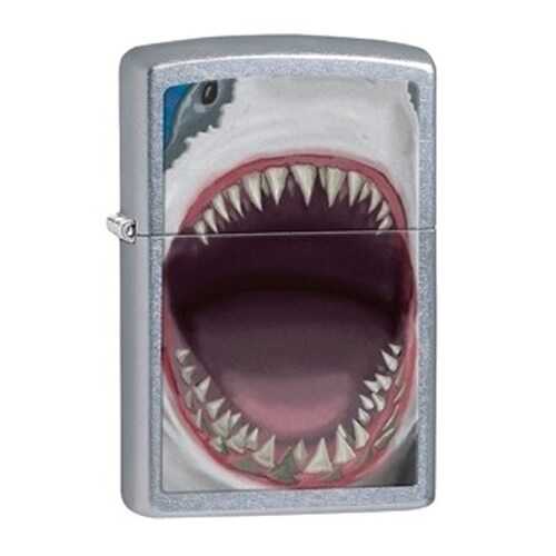 Зажигалка Zippo Shark Teeth 28463 Satin Chrome в Спортмастер