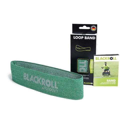 Эспандер ленточный Blackroll Loop Band зеленый в Спортмастер